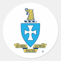 Logo de crête de Chi de sigma Autocollants