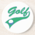 logo de golf dessous de verre