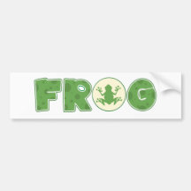 Logo de grenouille adhésifs pour voiture