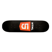 Logo de HTML 5 planches à roulettes