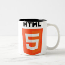 Logo de HTML 5 Tasse