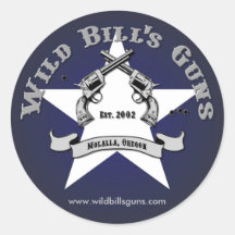 Logo de patriote des armes à feu de Bill sauvage Adhésif