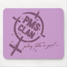 Logo de pourpre de PMS Mousepad- Tapis De Souris