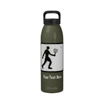 Logo de racquetball -- Personnalisable Bouteilles D'eau