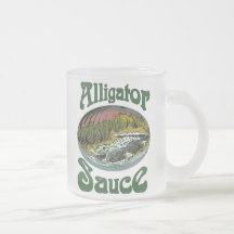 Logo de sauce à alligator tasse
