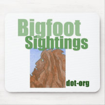 Logo de visées de Bigfoot Tapis De Souris