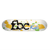 Logo d'éclaboussure d'enfants de FBC Plateaux De Skateboards