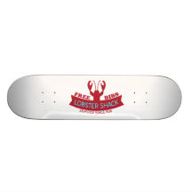 Logo frais de fruits de mer de Shack de homard Skateboards Personnalisables