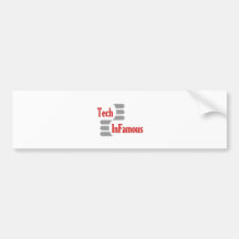 Logo infâme de technologie autocollants pour voiture