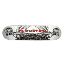 Logo masculin de fées de graphiques de Flowstone Skateboards Personnalisés