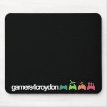 Logo Mousepad de G4C, noir Tapis De Souris