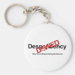 Logo nié par découragement porte-clé