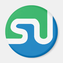 Logo officiel de StumbleUpon Aimant Pour Réfrigérateur