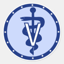 logo vétérinaire 2 adhésif