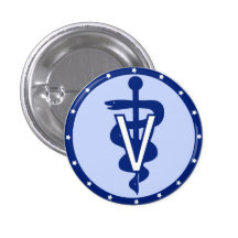 logo vétérinaire 2 badge