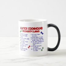 Lois 2 de propriété de COONHOUND de BLUETICK Tasses