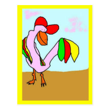 L'oiseau de Lovestruck Carte Postale