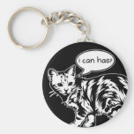 lolcat - je peux a ? porte-clefs
