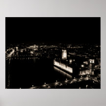 Londres par nuit affiches