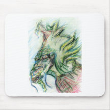 Long Draconus Tapis De Souris