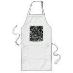 Long tablier abstrait de verrouillage tabliers