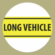 long véhicule autocollants
