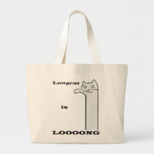 Longcat is Lang Draagtassen