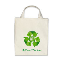 Loop het bolsa van de lijnkruidenierswinkel canvas tas