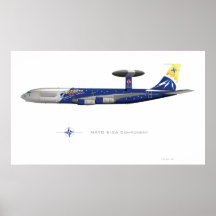 L'OTAN E-3A POSTERS