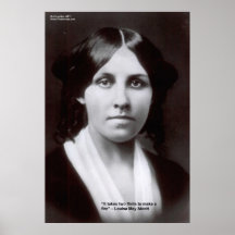 Louisa peut Alcott 2 affiches de citation d'amour 