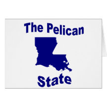 Louisiane: De staat van de Pelikaan Wenskaarten