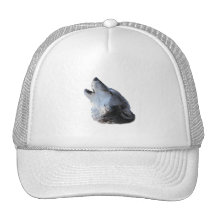 Loup hurlant casquettes de camionneur