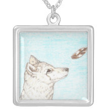 Loup innocent colliers