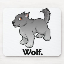 Loup. Loup Tapis De Souris