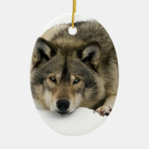 Loup Ornements De Noël