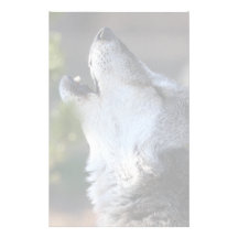 loup papier à lettre customisable