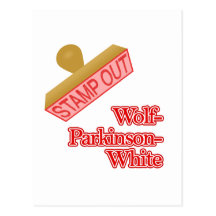 Loup-Parkinson-Blanc Carte Postale