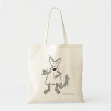 Loup y es-tu ? sac en toile