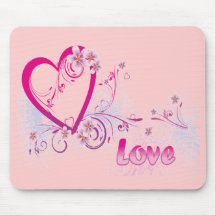 Love - tapis de souris