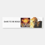LSFBA-X, DURFT DE LEEUW FACINGLEFT, GEWAAGD TE ZIJ BUMPERSTICKERS