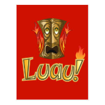 Luau 3 carte postale