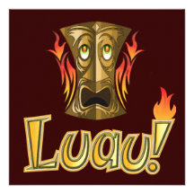 Luau 3 Uitnodigingen van de Partij