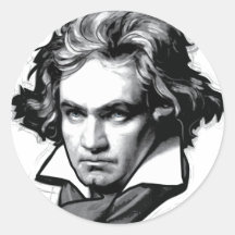 Ludwig van Beethoven Autocollants