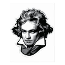 Ludwig van Beethoven Carte Postale