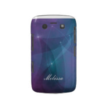Lueur pourpre géniale avec le cas nommé de télépho coques blackberry