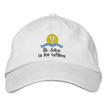 Luffers Sunset_St. John Casquette De Baseball Brodée