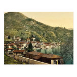 Lugano, Ponte Tresa, Tessin, cru P de la Suisse Carte Postale