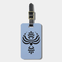 LUGGAGE/BAG CHIC TAG_ 44 BLUE/BLACK ACCESSOIRES BAGAGERIE