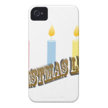 Lumière de Noël Coque iPhone 4