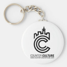 Lumière souterraine de contre- culture porte-clé